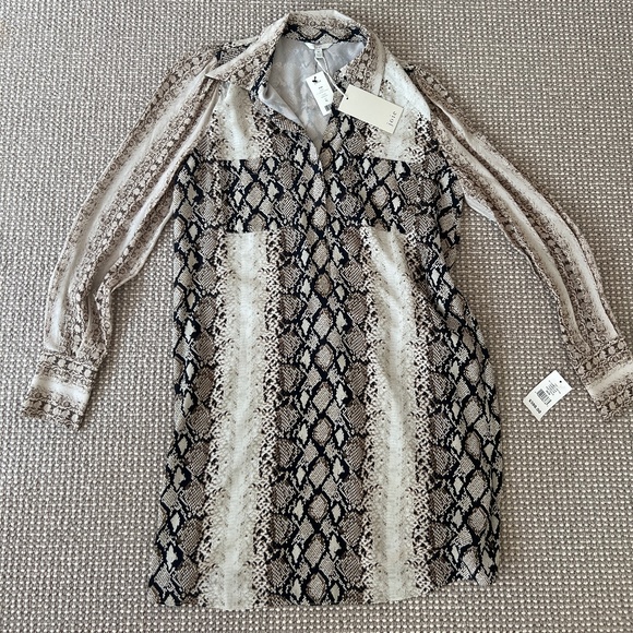 Snake print shirt dress - Picture 1 of 1